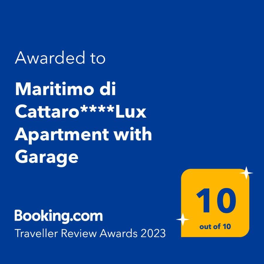 Maritimo Di Cattaro****Lux Apartment With Garage エクステリア 写真